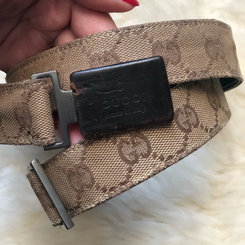 ❗️FINAL PRICE -Well ❤️’d Vintage GUCCI Adjust Belt